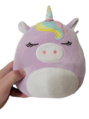 Squishmallow Sylvia The Purple Unicorn 8 inch So soft cuddle and squeeze